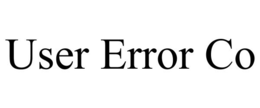 USER ERROR CO trademark