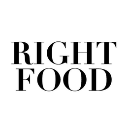 RIGHT FOOD trademark