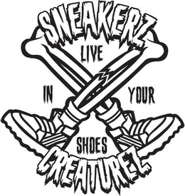 SNEAKERZ CREATUREZ LIVE IN YOUR SHOES trademark