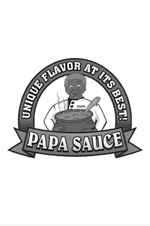 PAPA SAUCE UNIQUE FLAVOR AT ITS BEST! PAPA trademark