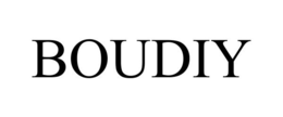 BOUDIY trademark