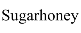 SUGARHONEY trademark