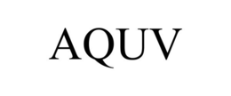 AQUV trademark