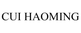 CUI HAOMING trademark