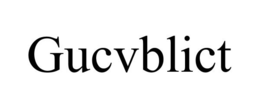 GUCVBLICT trademark