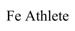 FE ATHLETE trademark