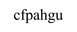 CFPAHGU trademark