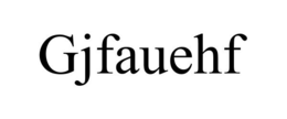 GJFAUEHF trademark