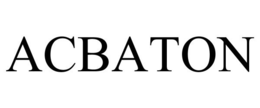 ACBATON trademark