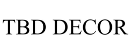 TBD DECOR trademark