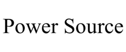 POWER SOURCE trademark