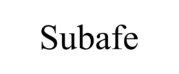 SUBAFE trademark