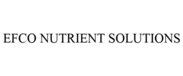 EFCO NUTRIENT SOLUTIONS trademark