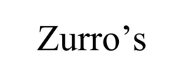 ZURRO'S trademark