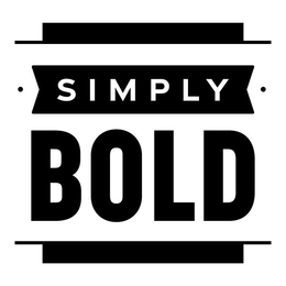 SIMPLY BOLD trademark