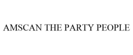 AMSCAN THE PARTY PEOPLE trademark