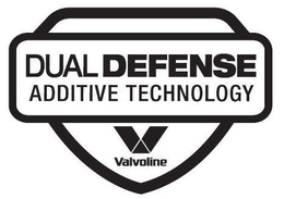 DUAL DEFENSE ADDITIVE TECHNOLOGY V VALVOLINE trademark