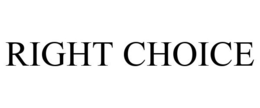 RIGHT CHOICE trademark
