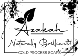 AZAKAH NATURALLY BRILLIANT! COLD PROCESS SOAPS trademark