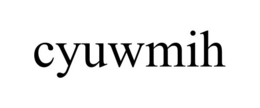 CYUWMIH trademark