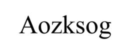 AOZKSOG trademark