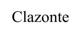 CLAZONTE trademark