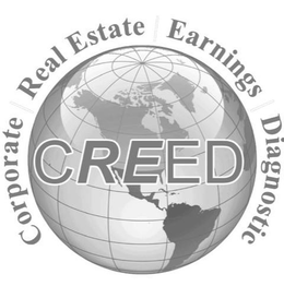 CORPORATE REAL ESTATE EARNINGS DIAGNOSTIC CREED' trademark