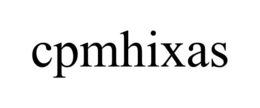 CPMHIXAS trademark