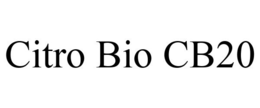 CITRO BIO CB20 trademark