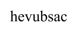 HEVUBSAC trademark