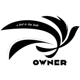 A BIRD IN THE BUSH OWNER trademark