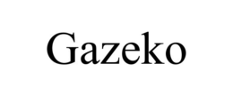 GAZEKO trademark