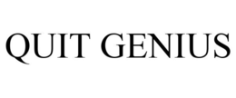 QUIT GENIUS trademark
