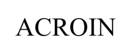 ACROIN trademark