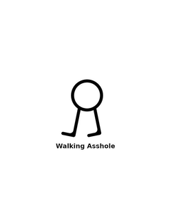 WALKING ASSHOLE trademark