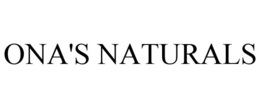 ONA'S NATURALS trademark