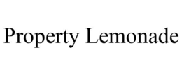 PROPERTY LEMONADE trademark