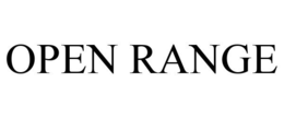 OPEN RANGE trademark