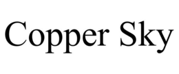 COPPER SKY trademark