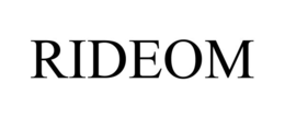 RIDEOM trademark