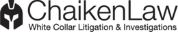 CHAIKENLAW WHITE COLLAR LITIGATION & INVESTIGATIONS trademark