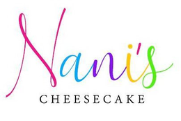 NANI'S CHEESECAKE trademark