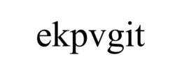 EKPVGIT trademark