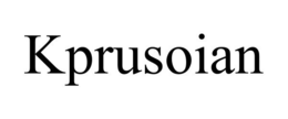 KPRUSOIAN trademark