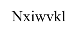 NXIWVKL trademark