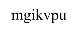 MGIKVPU trademark