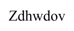 ZDHWDOV trademark