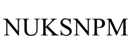 NUKSNPM trademark