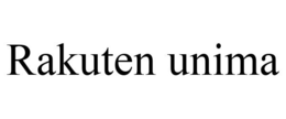 RAKUTEN UNIMA trademark