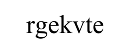 RGEKVTE trademark